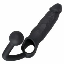 Budget 🔥 Bondara Crusader 2 Inch Cock Extension Sleeve And Butt Plug ❤️