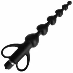 Best Sale ✔️ Bondara&Sex Teasing Tapered Vibrating Anal Beads 😀