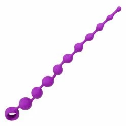 Promo ❤️ Bondara Purple Silicone Anal Beads ? 14 Inch ⌛