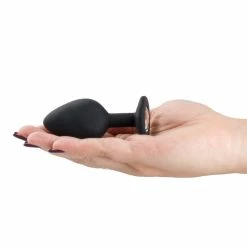 Cheap ⌛ Bondara&Sex Bejewelled Black Silicone Butt Plug ? 2.5, 3 Or 3.5 Inch 🔥 -Male Sex Toys Shop unnamed file 401