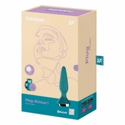 New 🔔 Satisfyer Plug-ilicious 1 App Controlled Rechargeable Butt Plug ❤️ -Male Sex Toys Shop unnamed file 412