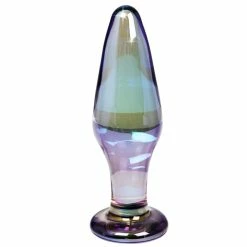 Hot Sale ✔️ Glacier Glass Aura Slim Butt Plug ? 4.5 Inch 🛒
