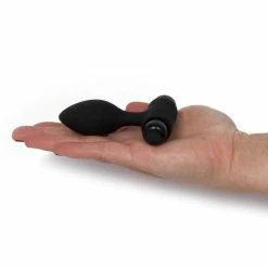 Best Sale 🔔 Bondara Black 10 Function Vibrating Bullet Butt Plug - 3.5 Inch 🛒 -Male Sex Toys Shop unnamed file 456