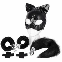 Brand new π Bondara Meow-Wow Bondage And Kitten Play Bundle π