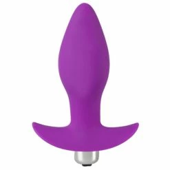 Buy 🔥 Bondara Purple Silicone Anchor Vibrating Butt Plug ? 4 Inch 😍