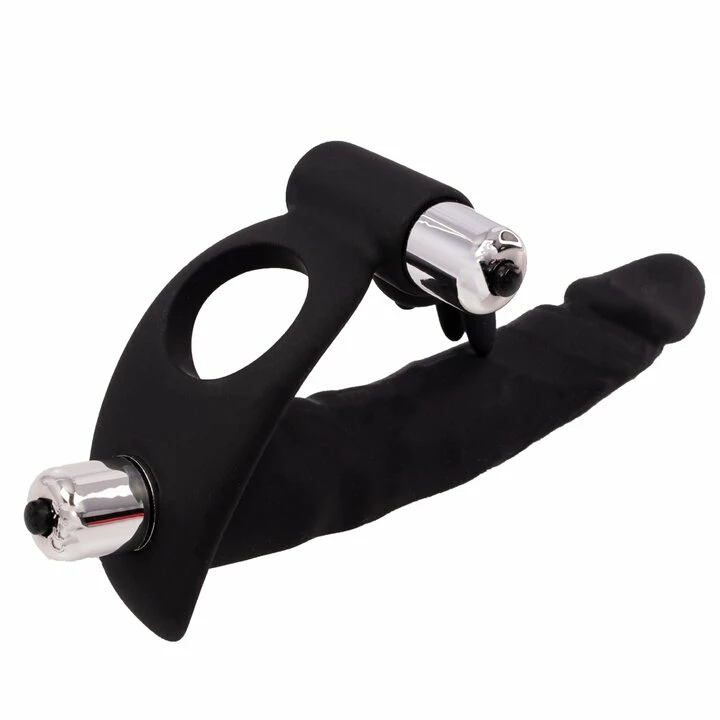 Deals π Bondara Black Dual Penetration Vibrating Strap-On - 6.5 Inch π 2 Deals π Bondara Black Dual Penetration Vibrating Strap-On - 6.5 Inch π - Image 2