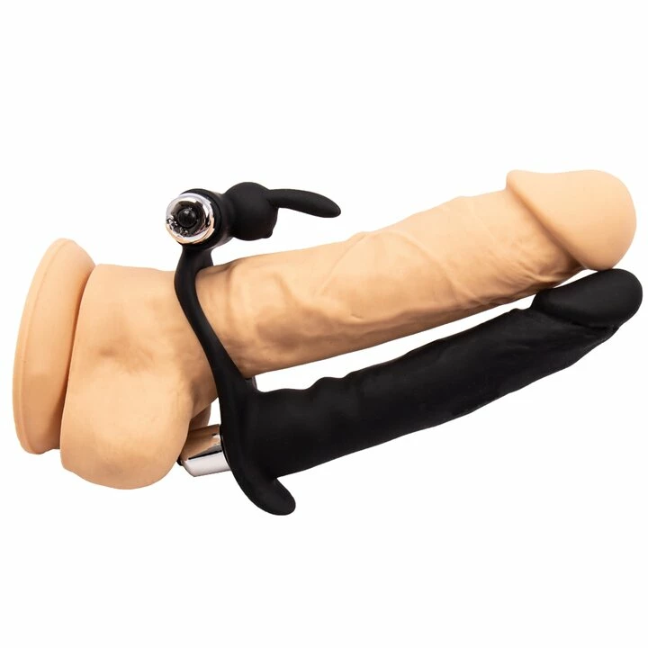 Deals π Bondara Black Dual Penetration Vibrating Strap-On - 6.5 Inch π 4 Deals π Bondara Black Dual Penetration Vibrating Strap-On - 6.5 Inch π - Image 4