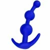 Wholesale 😍 Bondara Blue Silicone Anchor Anal Beads ? 5 Inch 🤩
