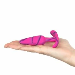 Flash Sale 👏 Mon Amour Pink Marble Silicone Butt Plug - 4, 4.8, Or 5.8 Inch 🛒 -Male Sex Toys Shop unnamed file 564