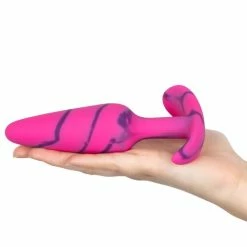 Flash Sale 👏 Mon Amour Pink Marble Silicone Butt Plug - 4, 4.8, Or 5.8 Inch 🛒 -Male Sex Toys Shop unnamed file 566