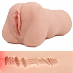 Budget 🌟 Boss Honeypot Light Tone Realistic Pussy Masturbator ? 6 Inch ⌛