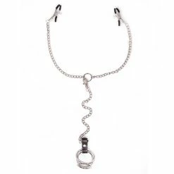 Cheap 🌟 Bondara Tweeze Me Please Steel Nipple Clamps & Triple Cock Ring ❤️
