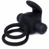 Brand new 🧨 Bondara Buzz Bunny 10 Function Vibrating Double Cock Ring 🔔
