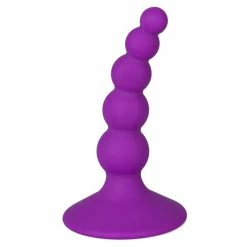 Best Pirce 👍 Bondara Purple Silicone Beaded Butt Plug ? 4 Inch 😉