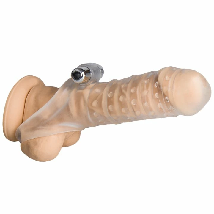 Top 10 π Bondara Clear Textured Vibrating Cock Sleeve With Ball Strap π 2 Top 10 π Bondara Clear Textured Vibrating Cock Sleeve With Ball Strap π - Image 2