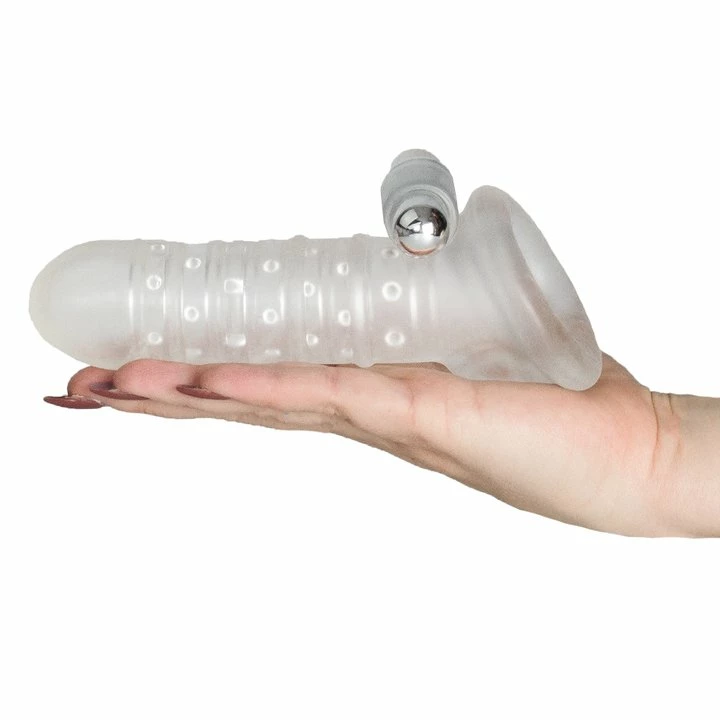 Top 10 π Bondara Clear Textured Vibrating Cock Sleeve With Ball Strap π 4 Top 10 π Bondara Clear Textured Vibrating Cock Sleeve With Ball Strap π - Image 4