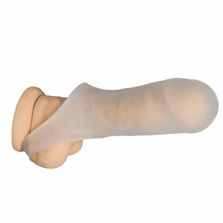 Coupon ✔️ Bondara Ribbed Subtle Cock Extension Sleeve With Ball Strap ❤️ 2 Coupon ✔️ Bondara Ribbed Subtle Cock Extension Sleeve With Ball Strap ❤️ - Image 2
